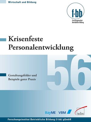 cover image of Krisenfeste Personalentwicklung